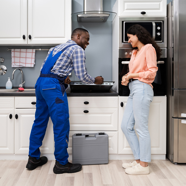 can you provide an estimate for cooktop repair before beginning any work in Kemp Mill